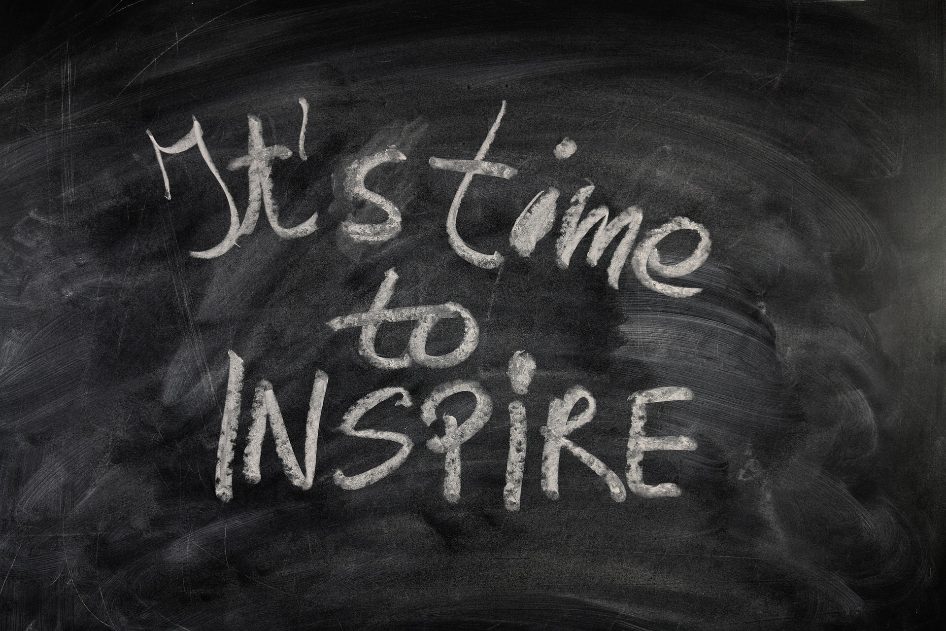 it's time to inspire on a board